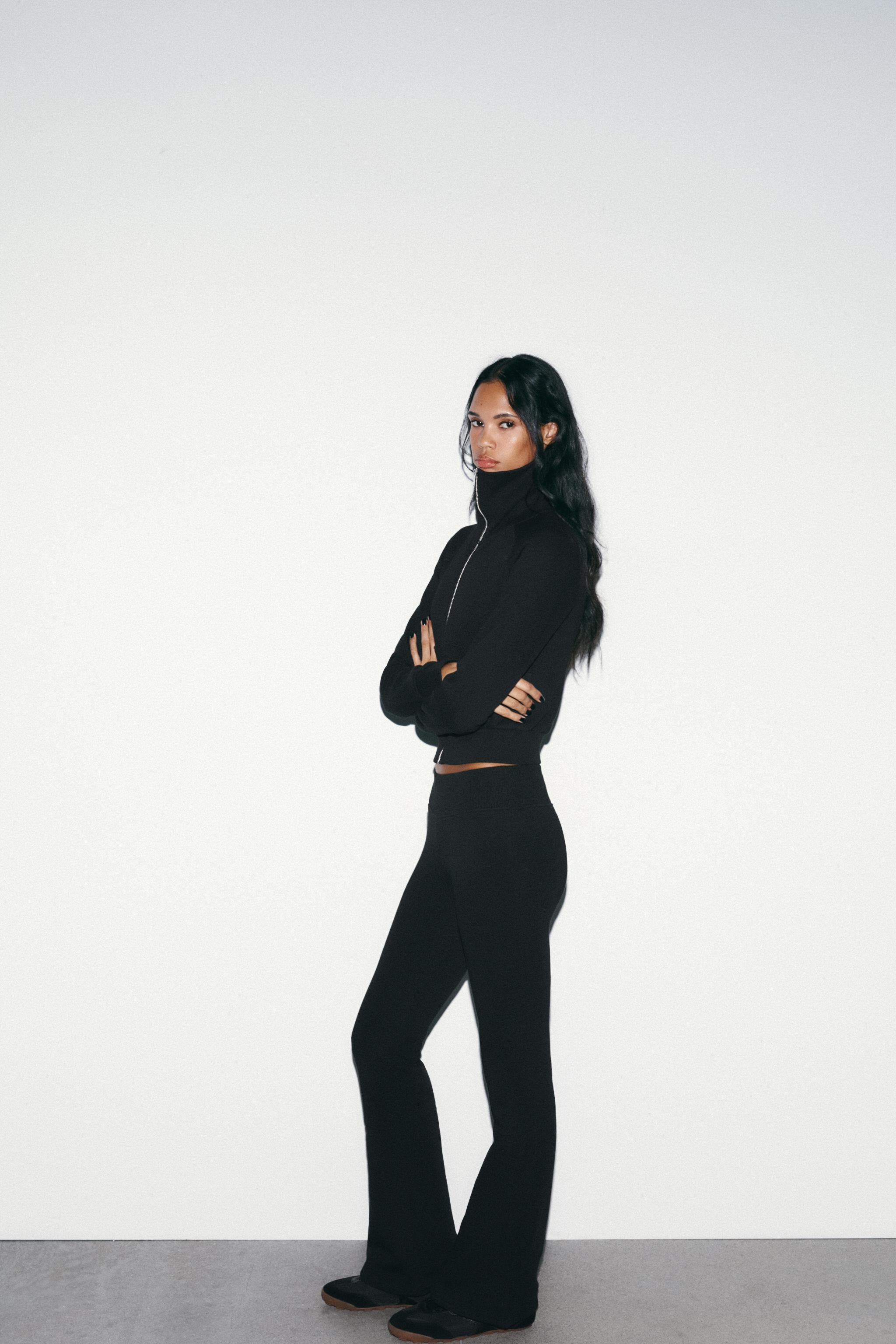 ZIPPERED PLUSH JACKET